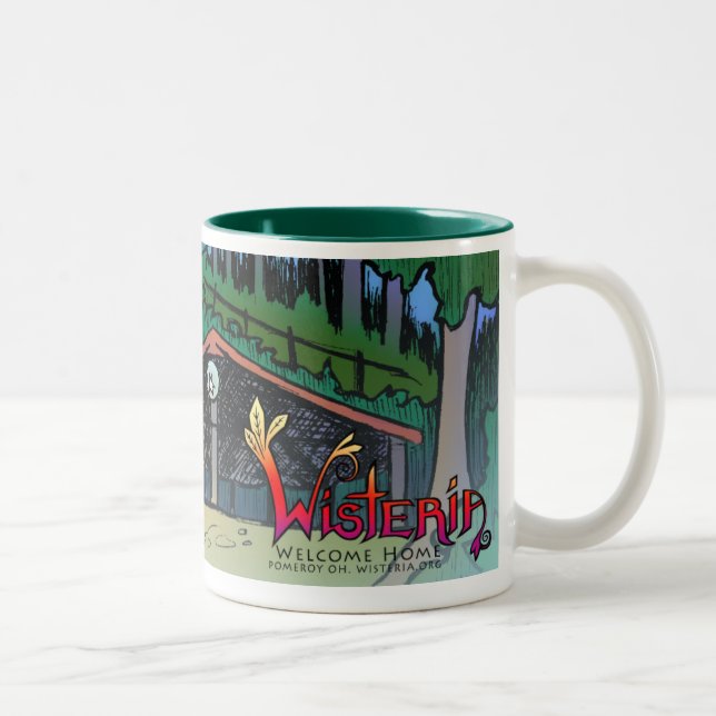 Taza de café de las glicinias (Derecha)