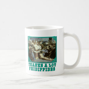 Taza De Café De las gracias camisetas divertidas del maratón d