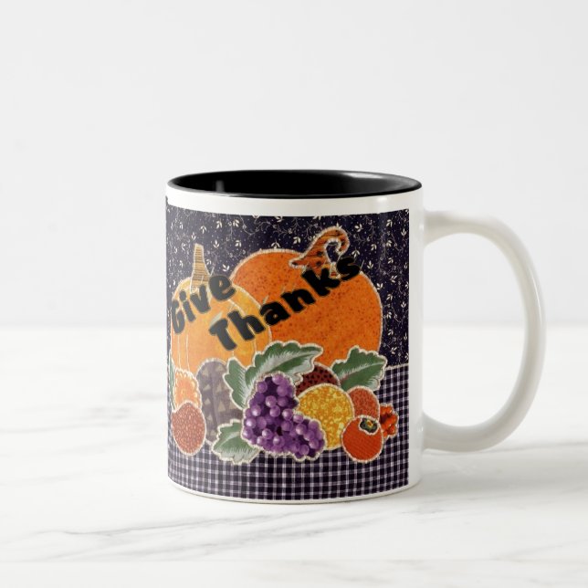 Taza de café de las gracias de la acción de (Derecha)