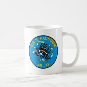 Taza de café de las insignias de la nave de USS
