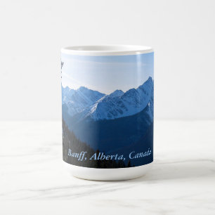 Taza de café de las montañas rocosas