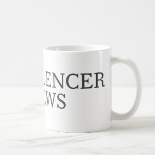 Taza de café de las noticias del silenciador