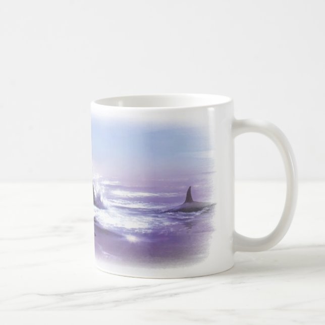 Taza de café de las "orcas" (Derecha)