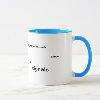 Taza de café de las señales