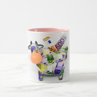 taza de café de lechón