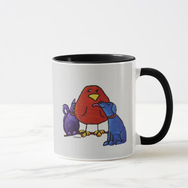 Taza de café de LimbBirds (Derecha)