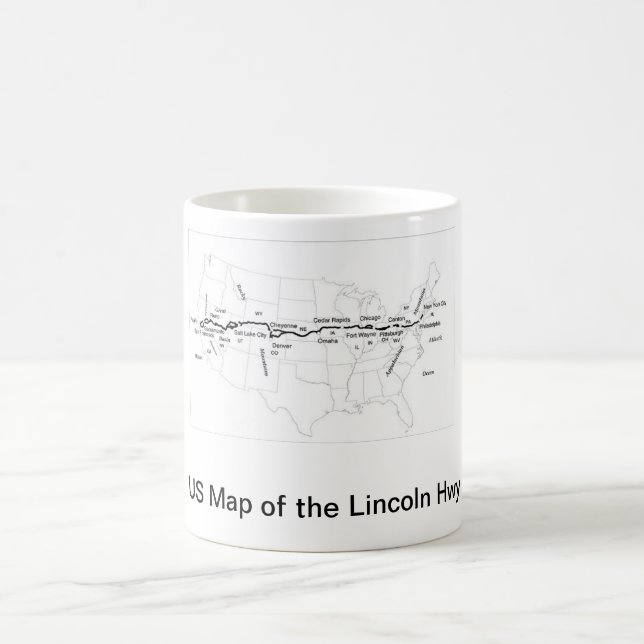 Taza de café de Lincoln Hwy (Centro)