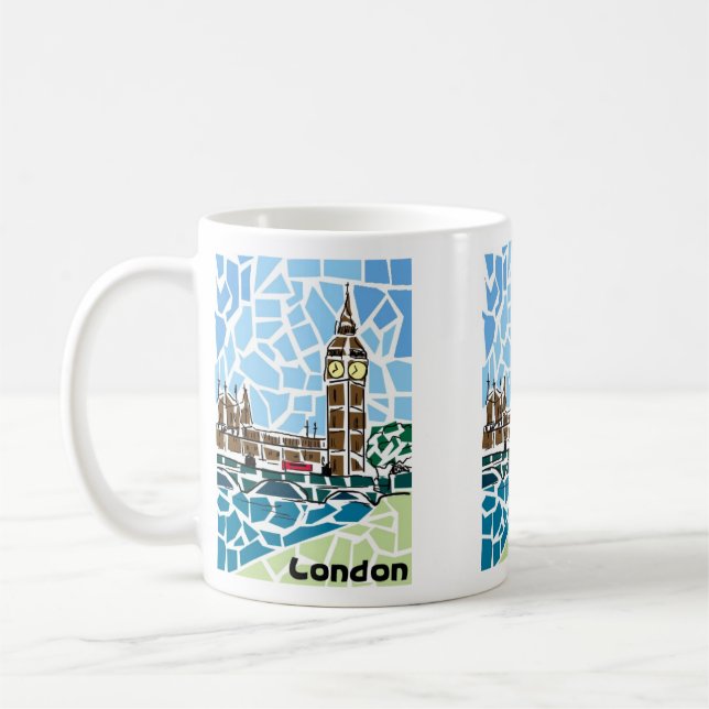 Taza de café de Londres (Izquierda)