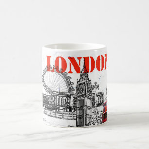 taza de café de londres