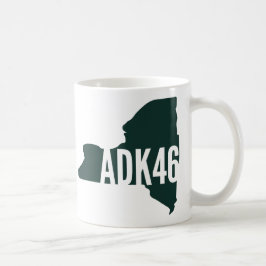 Taza de café de los altos picos de Adirondack