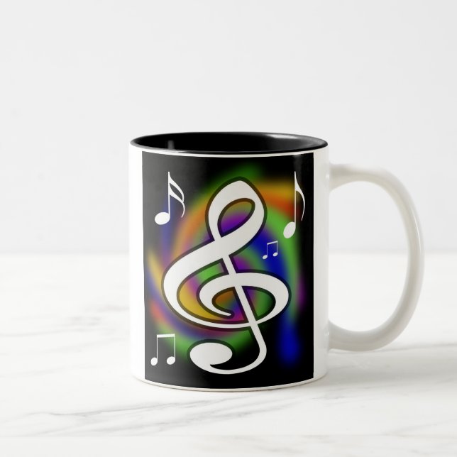 Taza de café de los amantes de la música (Derecha)