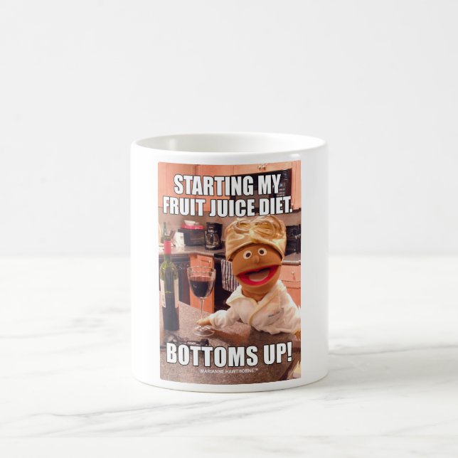 Taza de café de los amantes del vino de Marianne (Centro)