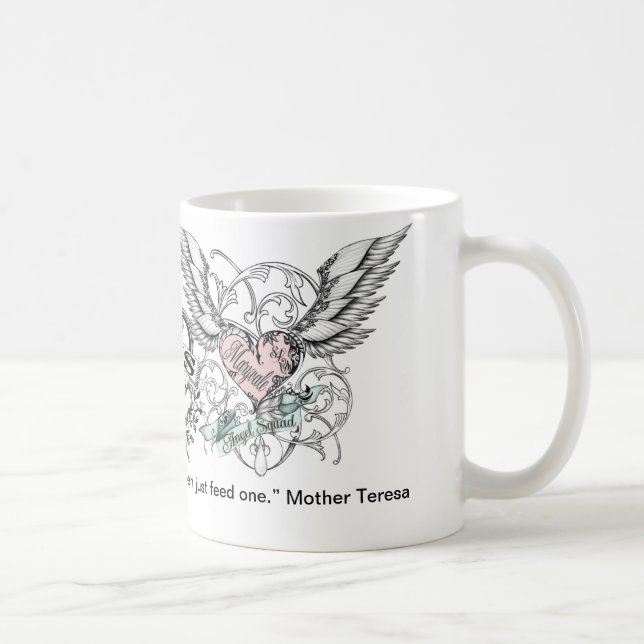Taza de café de los ángeles de las panteras de (Derecha)