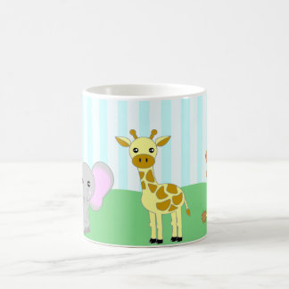 Taza de café de los animales del bebé