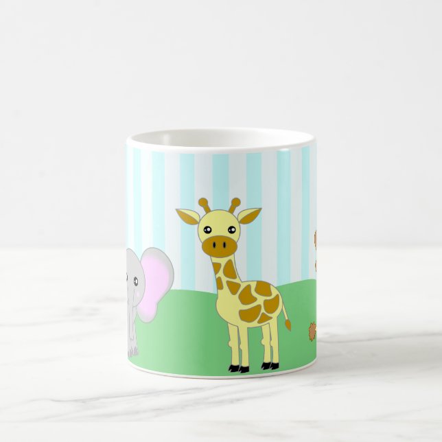 Taza de café de los animales del bebé (Centro)