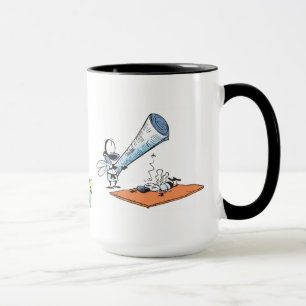 Taza de café de los artes marciales de la mosca d