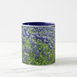 Taza de café de los Bluebonnets