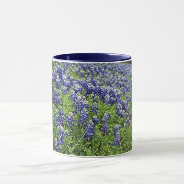 Taza de café de los Bluebonnets (Centro)