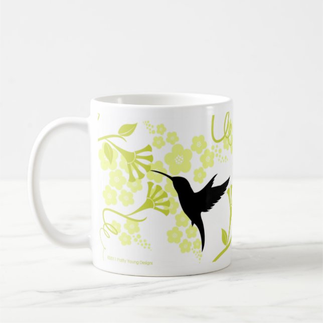 Taza de café de los colibríes (Izquierda)