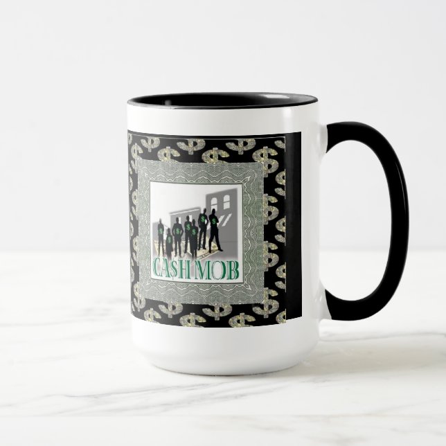 Taza de café de los dinerales de la multitud del (Derecha)