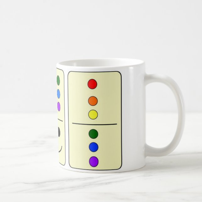 Taza de café de los dominós (Derecha)