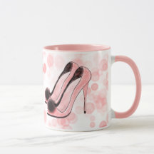 Taza de café de los estiletes