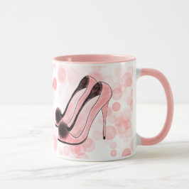 Taza de café de los estiletes