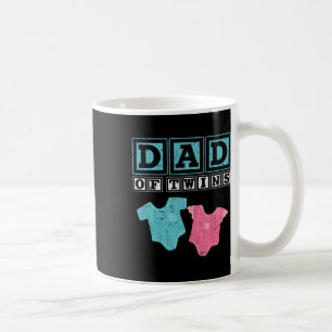 Taza De Café De los gemelos Papi Padres Día Futuro Padres