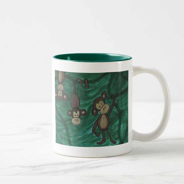Taza de café de los monos (Derecha)