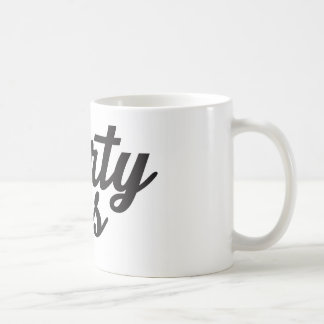 Taza de café de los muchachos de la suciedad