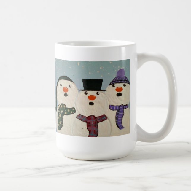 Taza de café de los muñecos de nieve (Derecha)