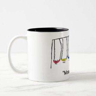 Taza de café de los oscilaciones de humor