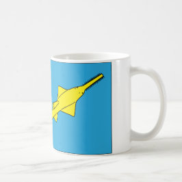 Taza de café de los pescados del monstruo