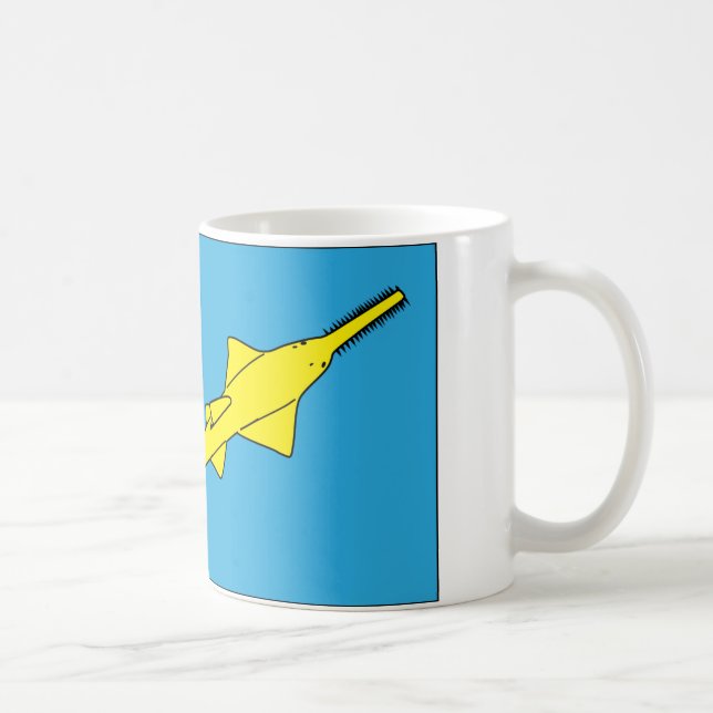 Taza de café de los pescados del monstruo (Derecha)