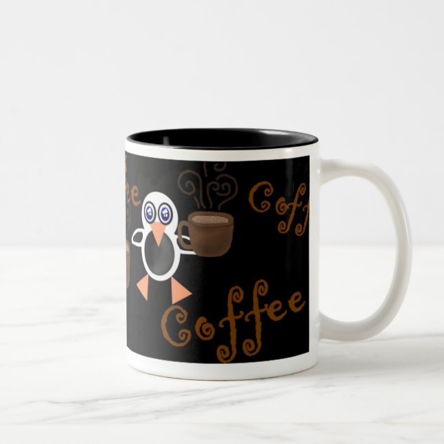Taza de café de los pingüinos (Derecha)