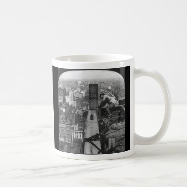 Taza de café de los trabajadores del hierro de New (Derecha)
