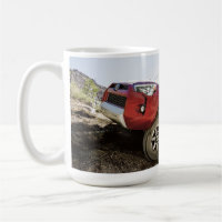 Taza de café de lujo campo a través de Toyota