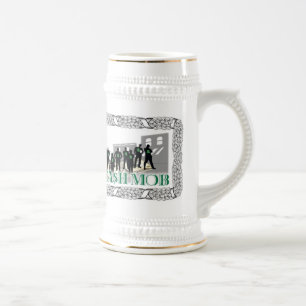 Taza de café de lujo del filón de la multitud del