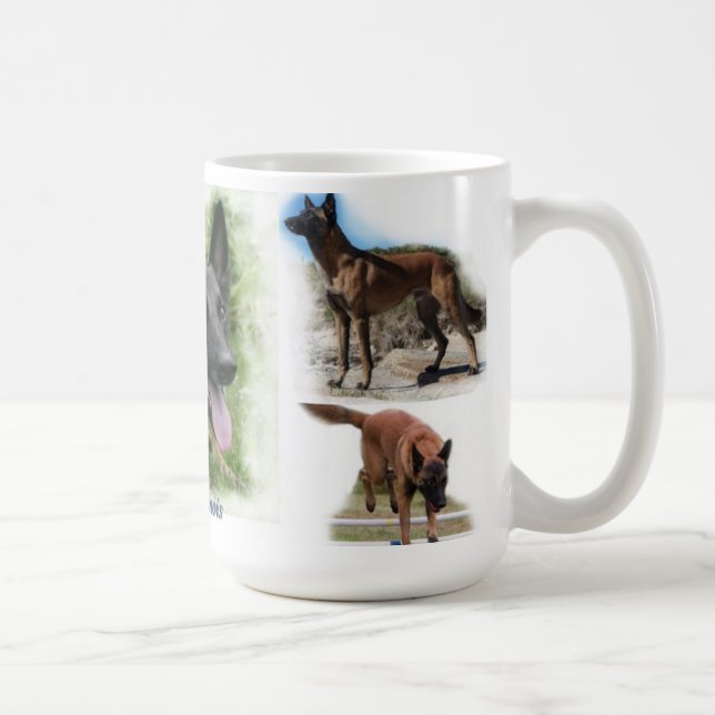 Taza de café de Malinois del belga (Derecha)