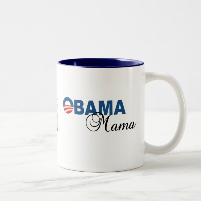 Taza de café de mamá Logo de Obama (Derecha)