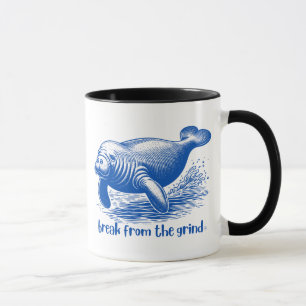 Taza de café de manatí