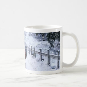 Taza de café de Marans del cobre del negro de la
