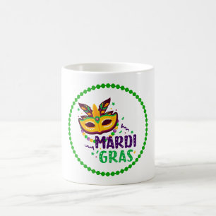 Taza De Café De Mardi Gras