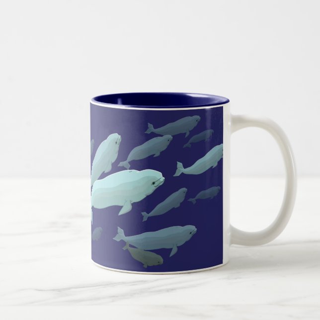 Taza de café de Marinelife de la taza del arte de (Derecha)