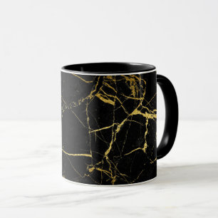 Taza de café de mármol