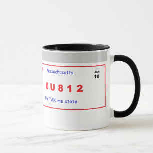 taza de café de Massachusetts