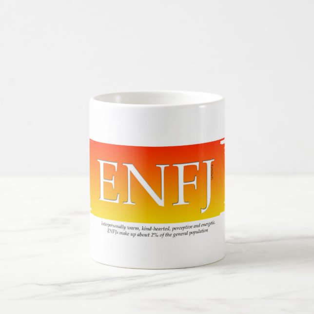 Taza de café de MBTI ENFJ (Centro)