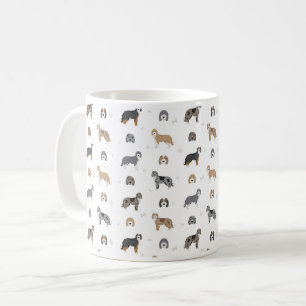 Taza de café de mezcla de perro Aussiedoodle