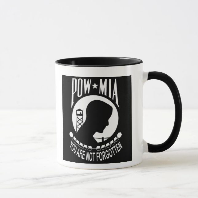 Taza de café de MIA del PRISIONERO DE GUERRA (Derecha)