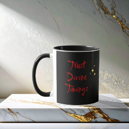 Taza de café de mindfulness espiritual con cita po